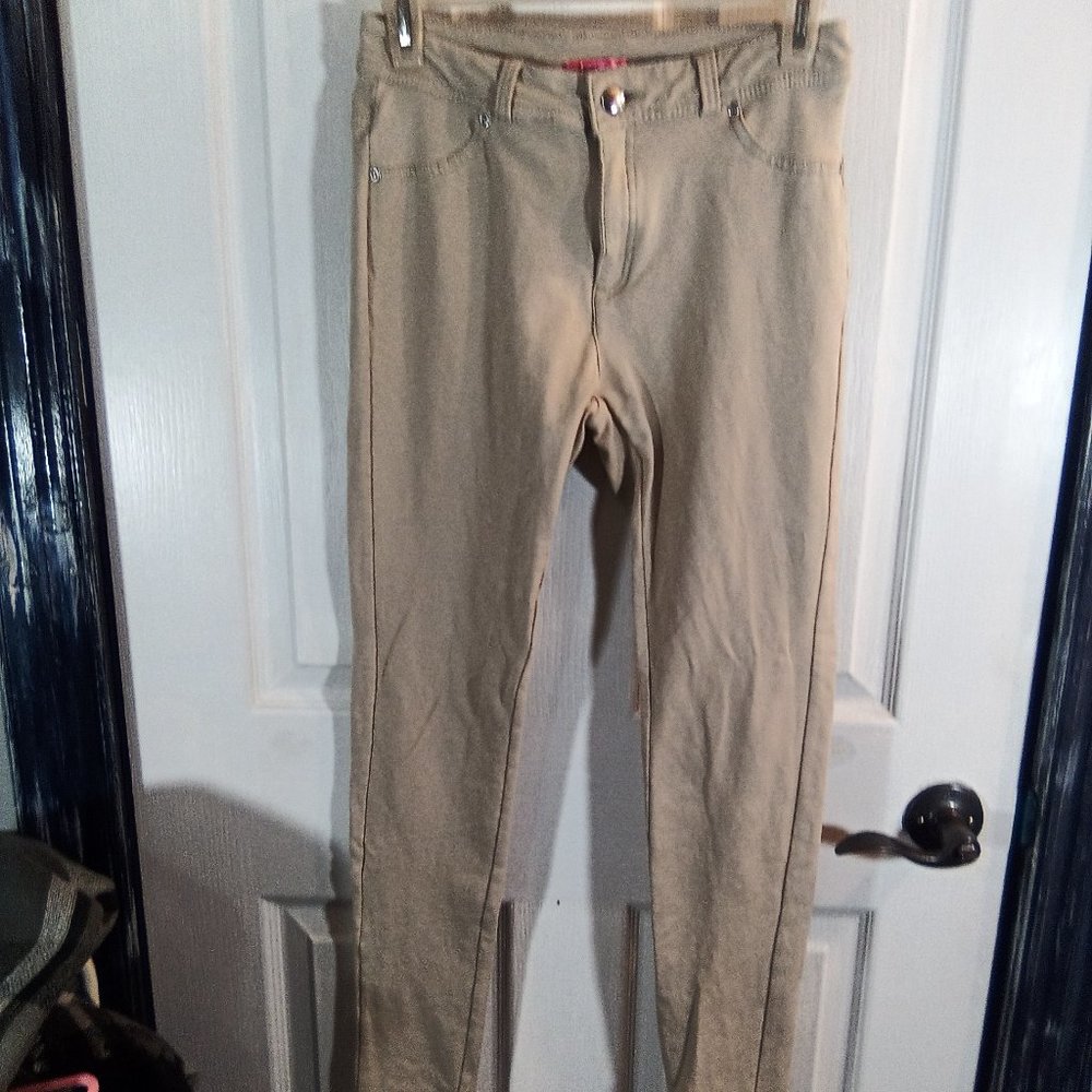 Cream Colored Jeggings/Leggings Size Small